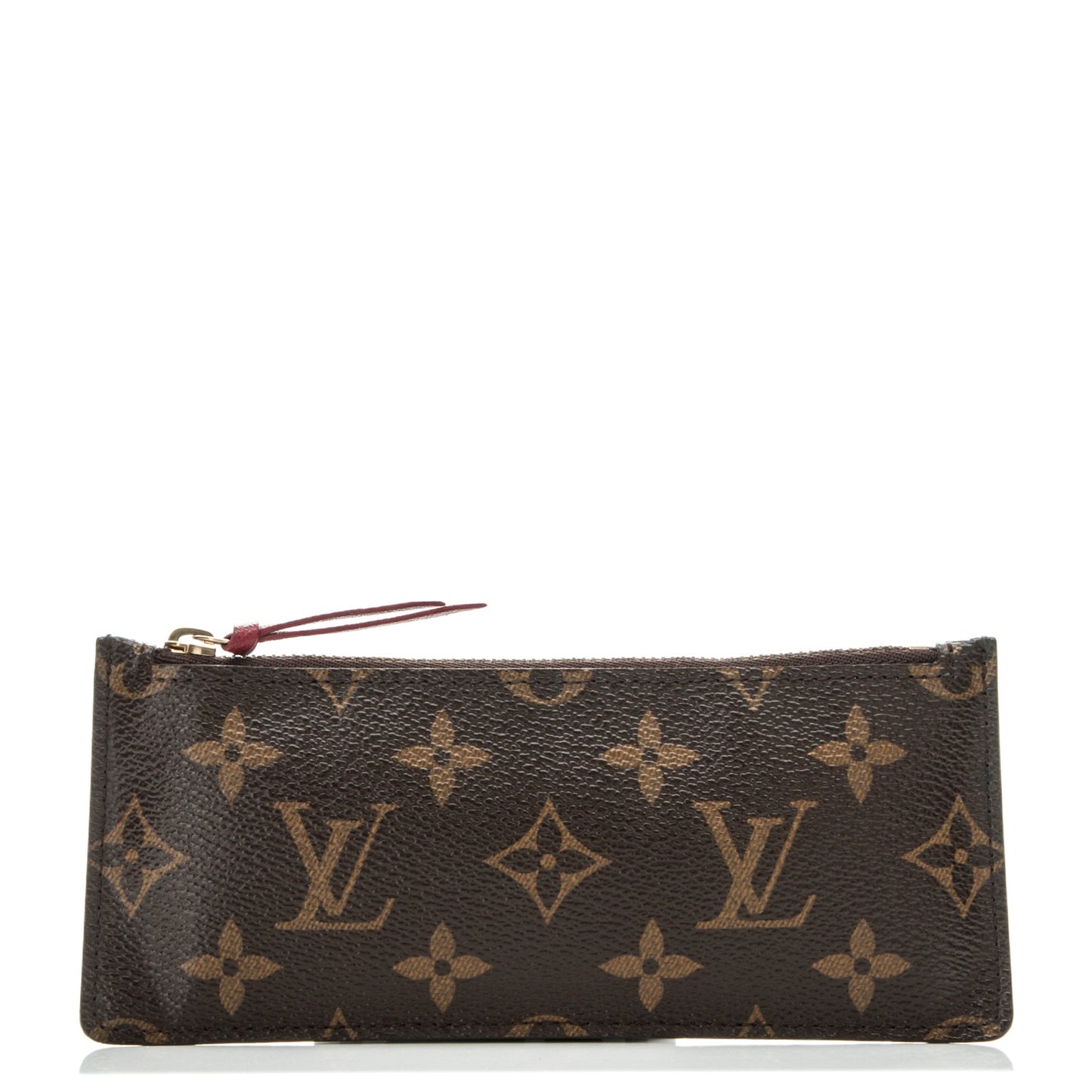 Monogram Josephine Wallet Zippered Insert Fuchsia