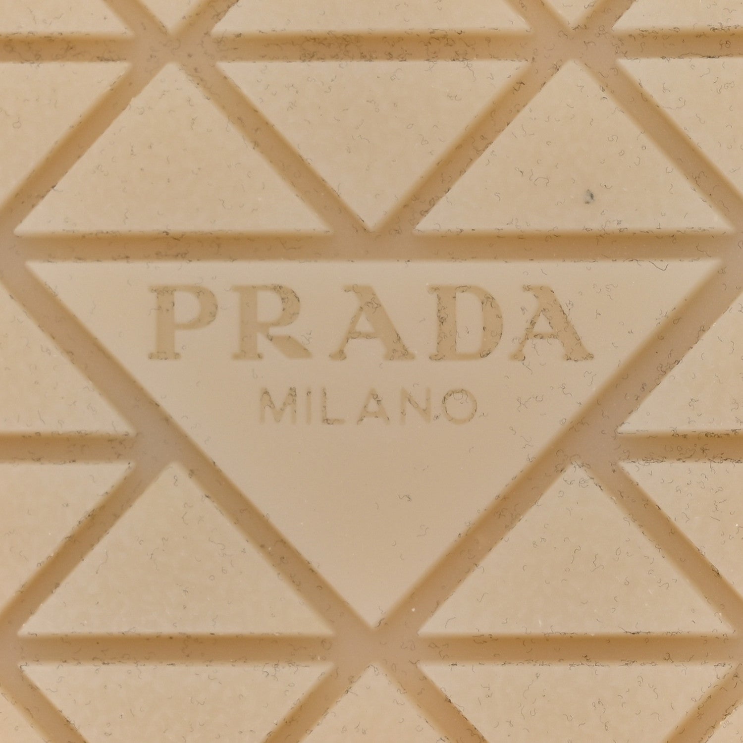Prada Suede Metal Triangle Logo Saint Tropez 25mm Loafer Mules 38 Talco 7 of 11