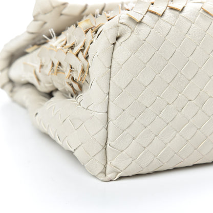 Bottega Veneta Nappa Tobu Intrecciato Olimpia Shoulder Bag Mist 8 of 11