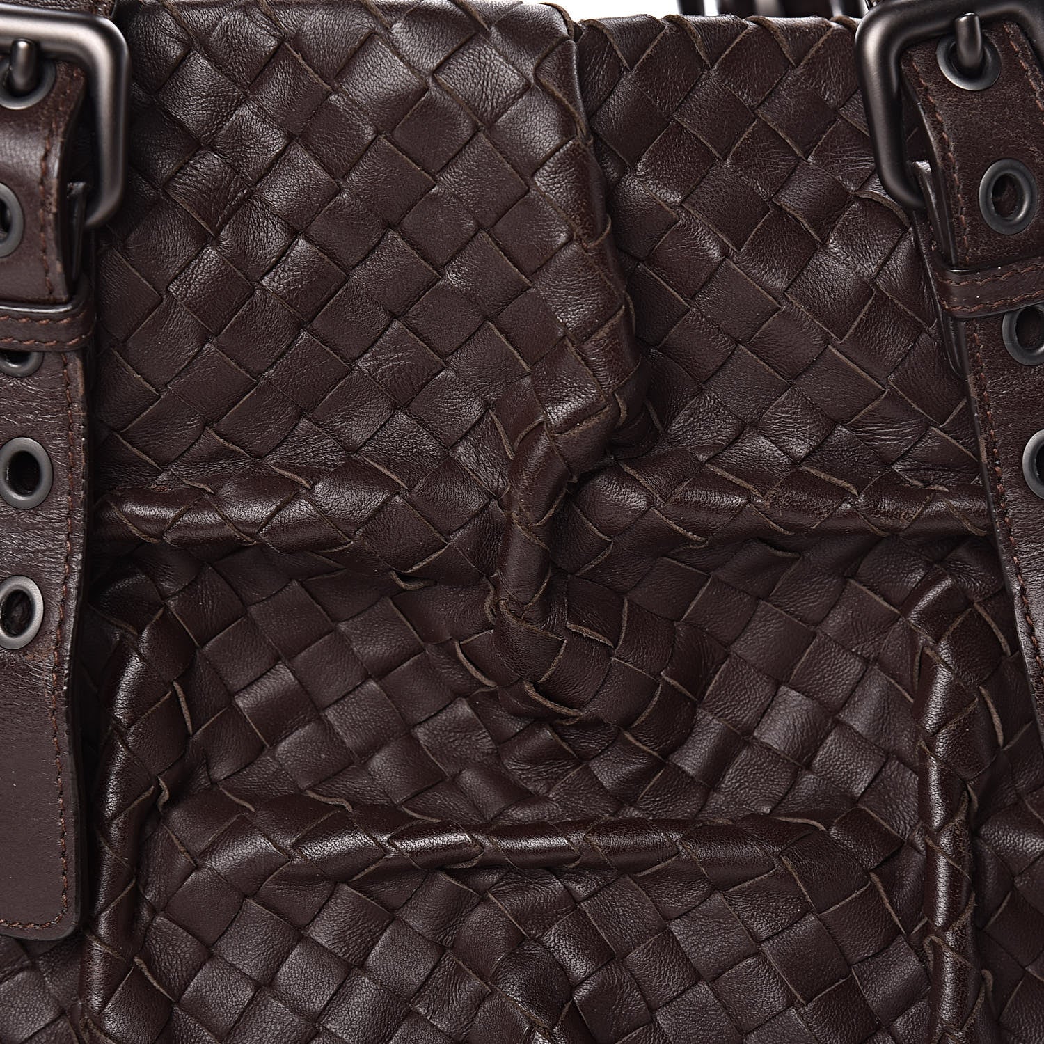 Bottega Veneta Nappa Intrecciato Pleated Tote Ebano 15 of 15