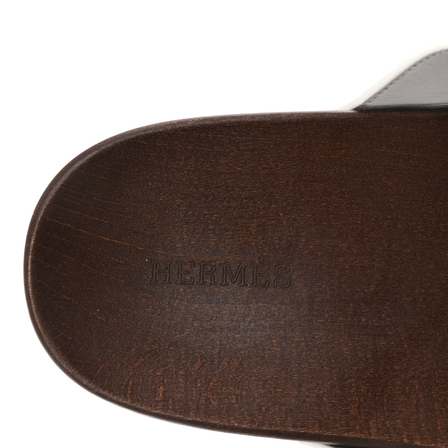 Hermes Calfskin Womens Kos Clog 39 White 8 of 10
