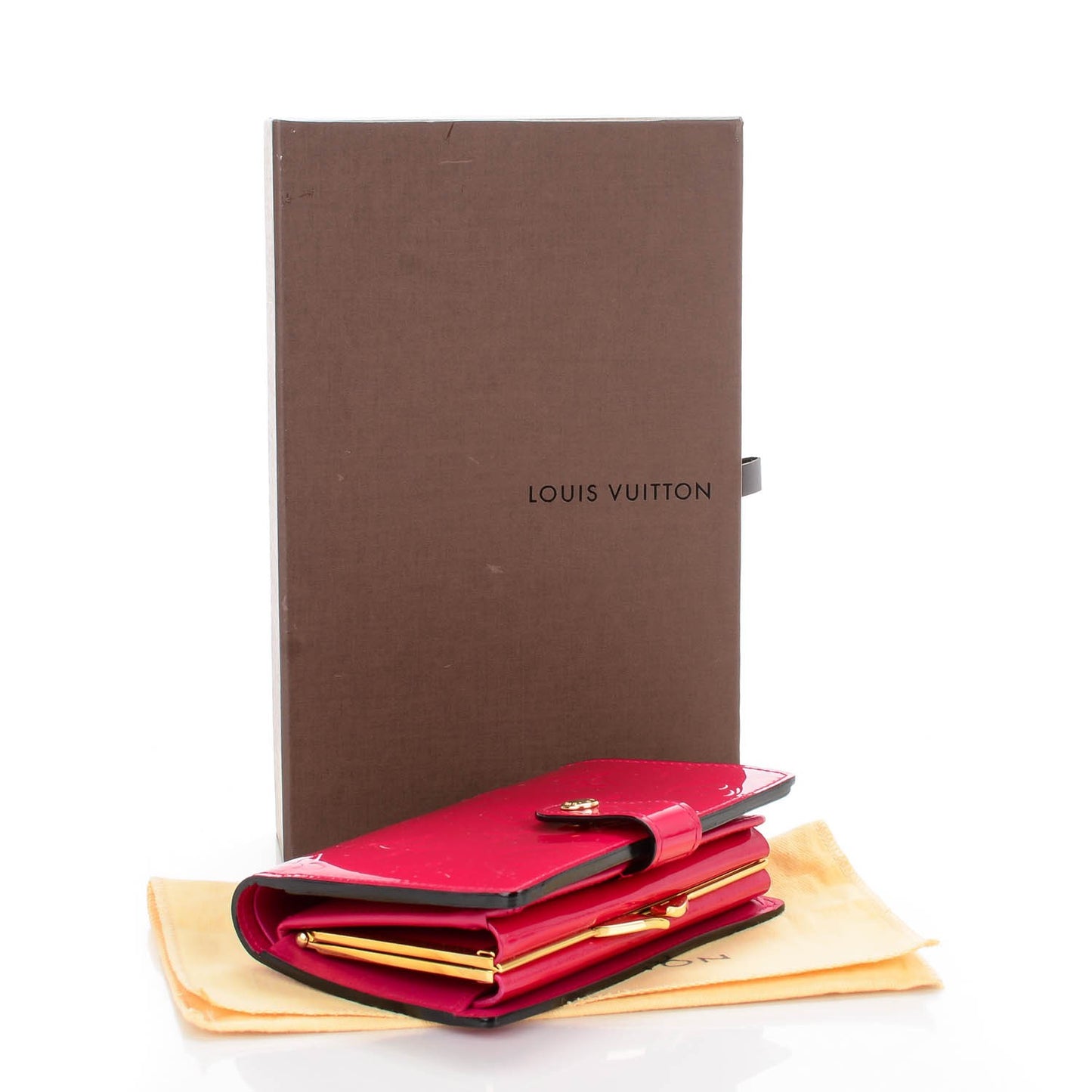 Vernis French Purse Wallet Rose Indien