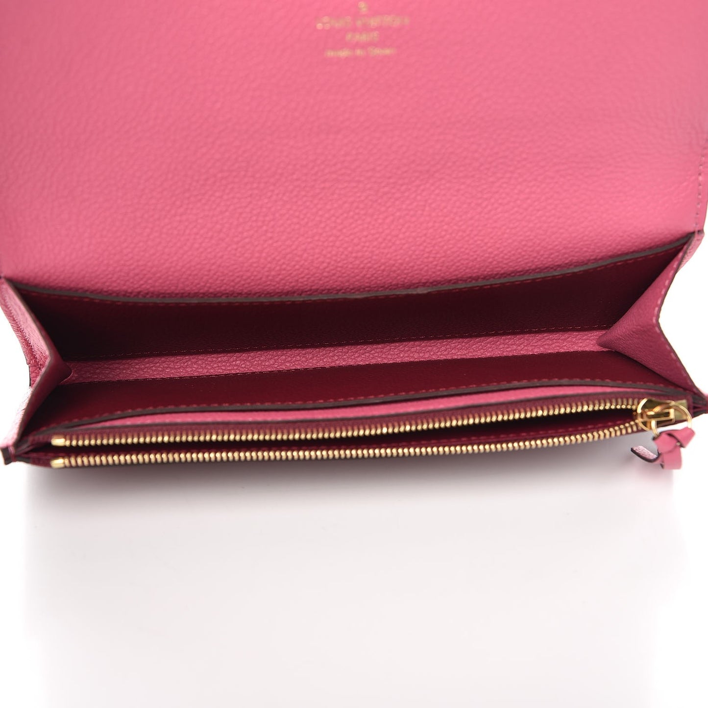 Empreinte Emilie Wallet Raisin