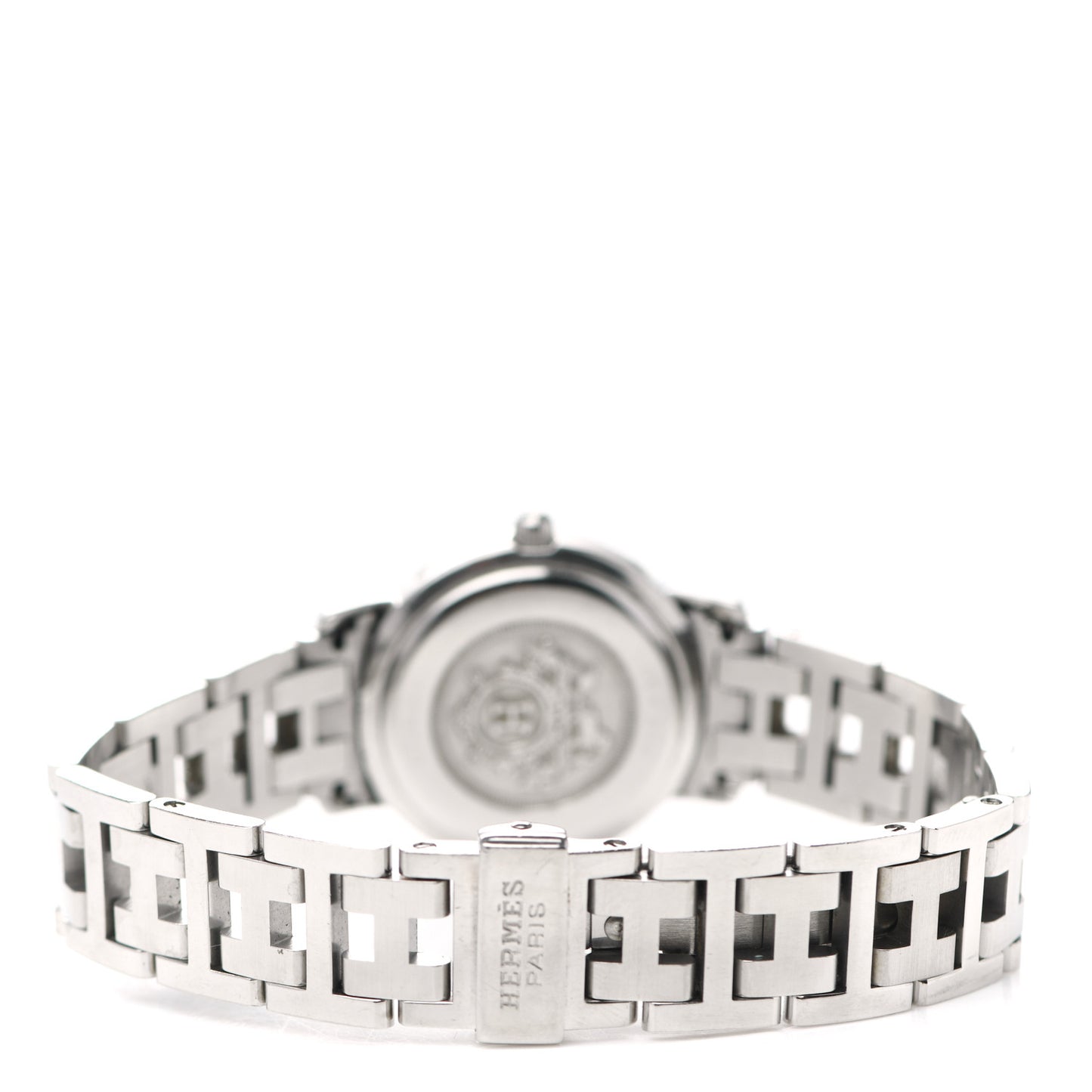 Stainless Steel 24mm Clipper Quartz Watch Black