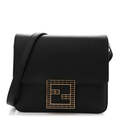 Fendi Vitello King Crystal Fab Crossbody Bag Black 1 of 12