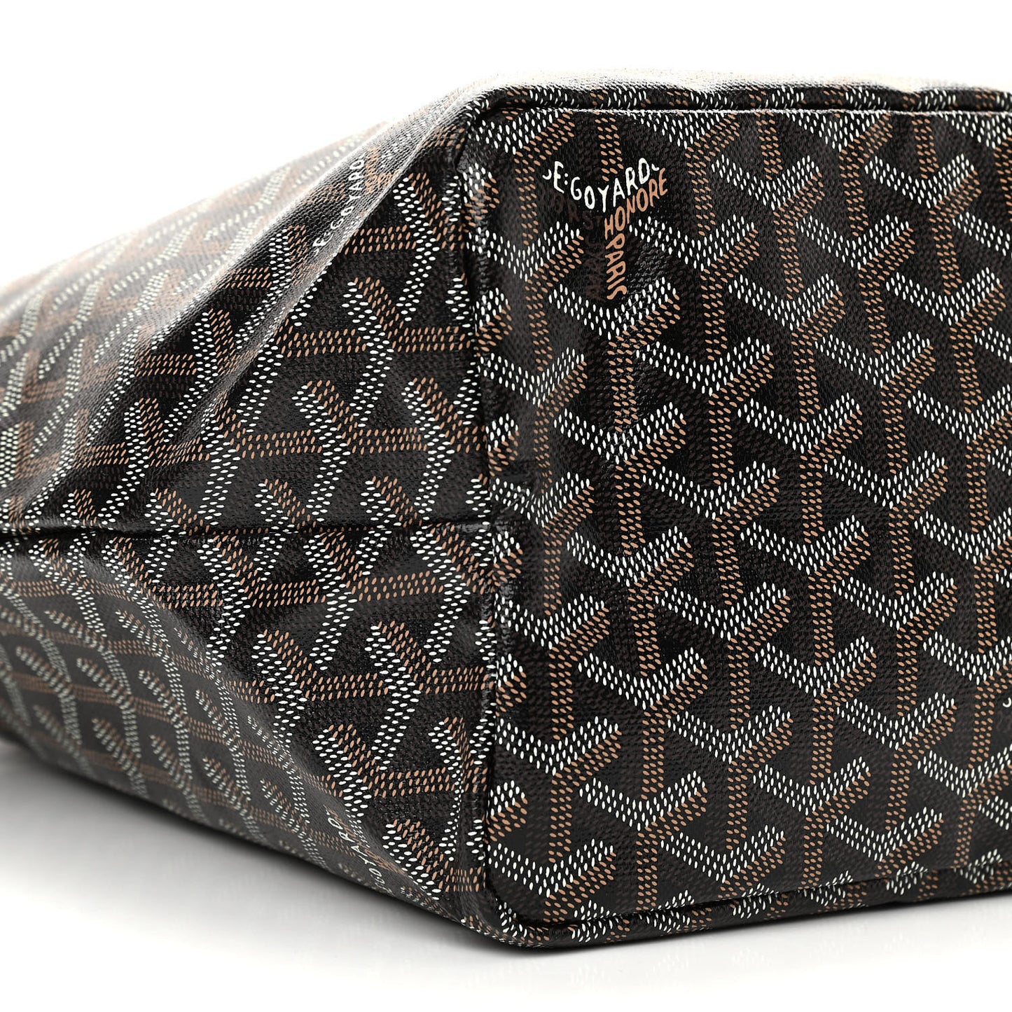 Goyardine Saint Louis PM Black Gold