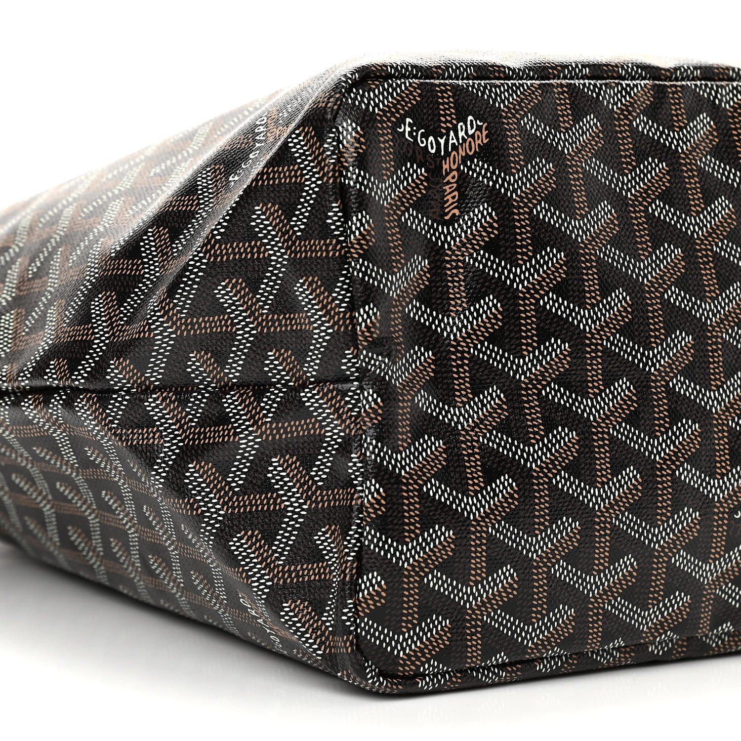 Goyard Goyardine Saint Louis PM Black Gold 11 of 12