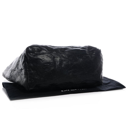 Chanel Distressed Caviar XL Coco Cabas Black 4 of 7