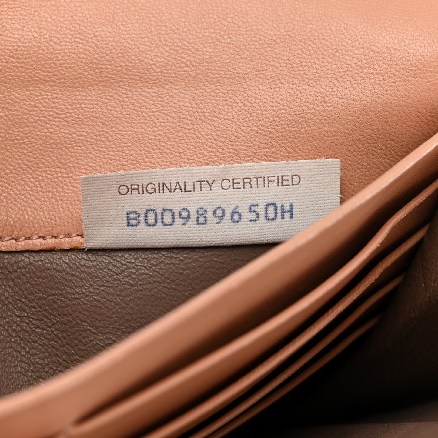 Cervo Intrecciato Continental Flap Wallet Cipria