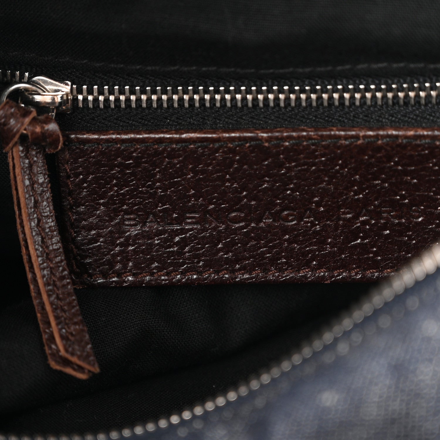 Balenciaga Denim Box Bag Chocolate 7 of 12