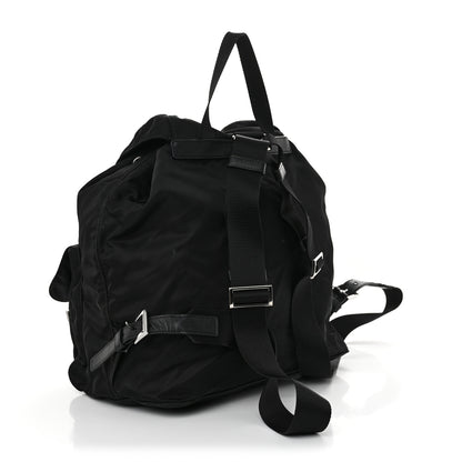 Prada Nylon Vela Medium Backpack Black 3 of 11