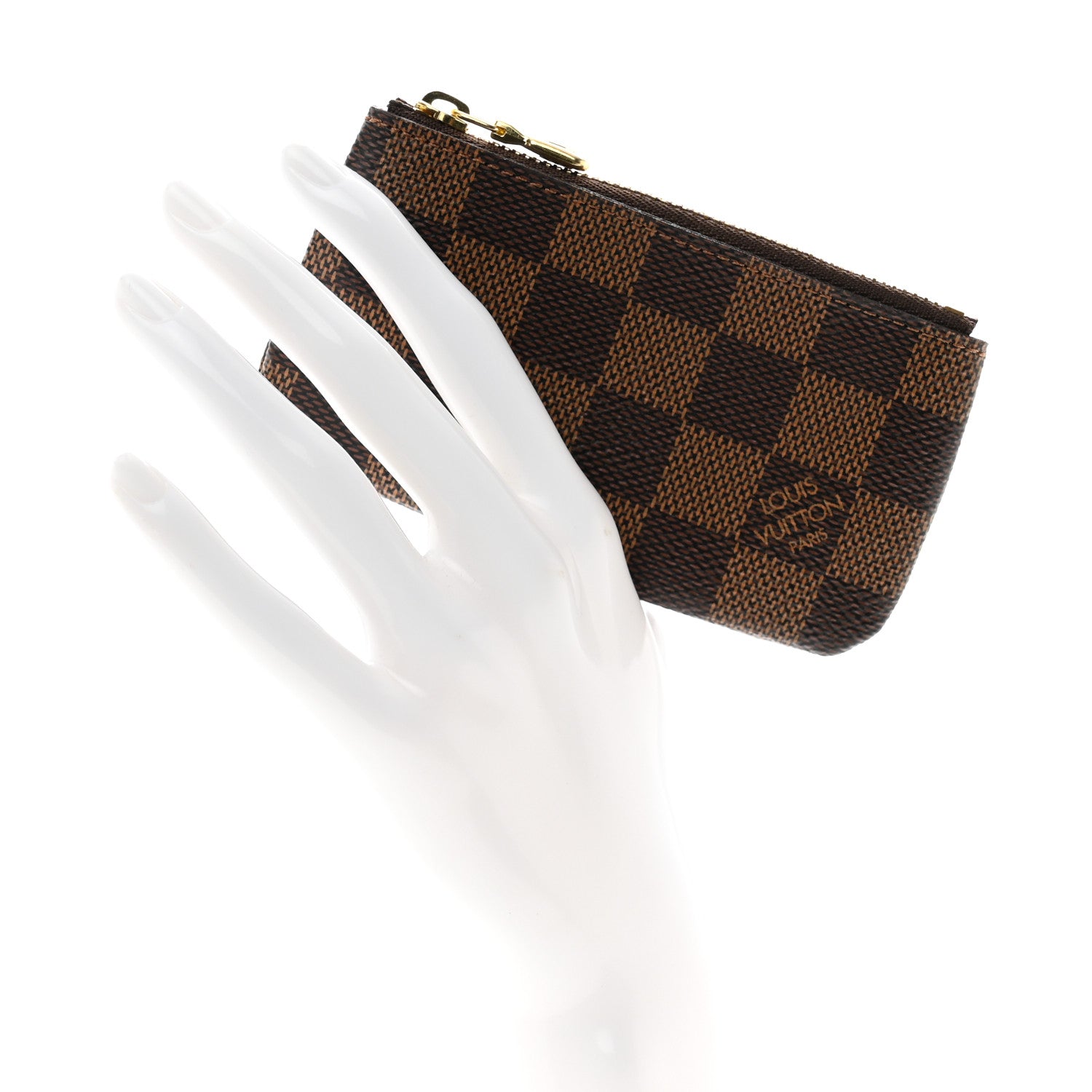 Louis Vuitton Damier Ebene Key Pouch 2 of 8