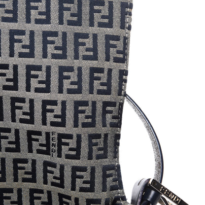 Fendi Zucchino Mama Baguette Navy 10 of 13