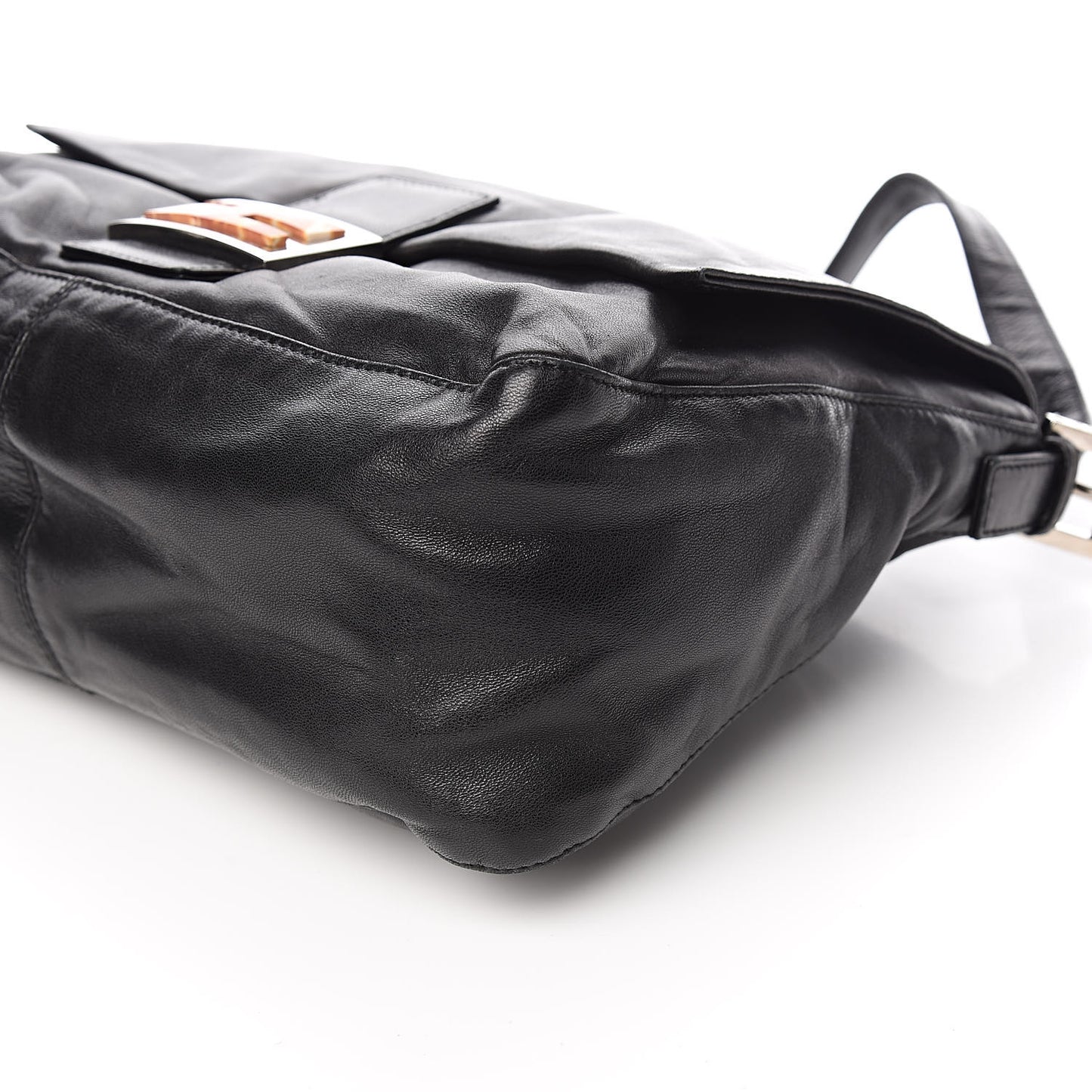 Lambskin Forever Mama Baguette Black