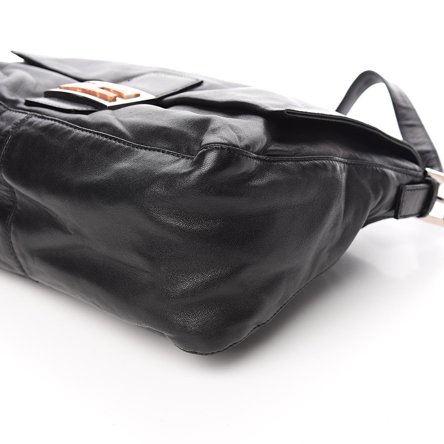 Fendi Lambskin Forever Mama Baguette Black 9 of 10