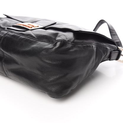 Fendi Lambskin Forever Mama Baguette Black 9 of 10