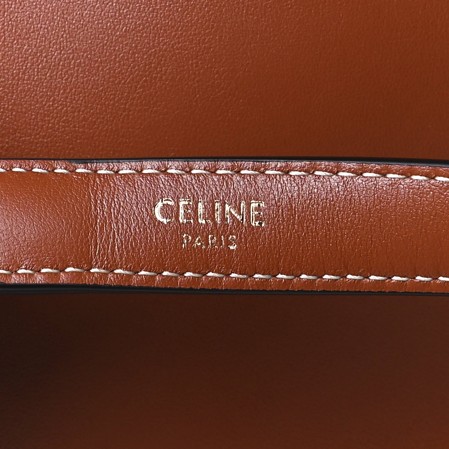 Celine Smooth Calfskin Bucket 16 Bag Tan 10 of 15