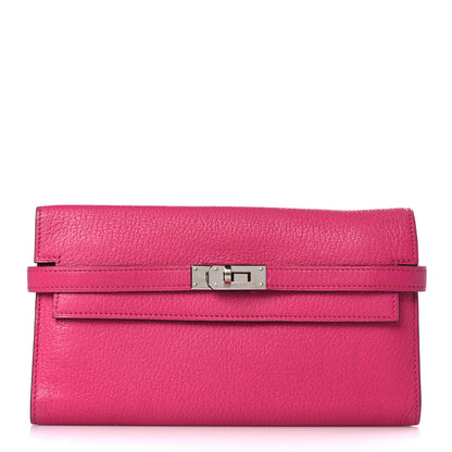 Hermes Chevre Mysore Kelly Longue Wallet 1 of 7