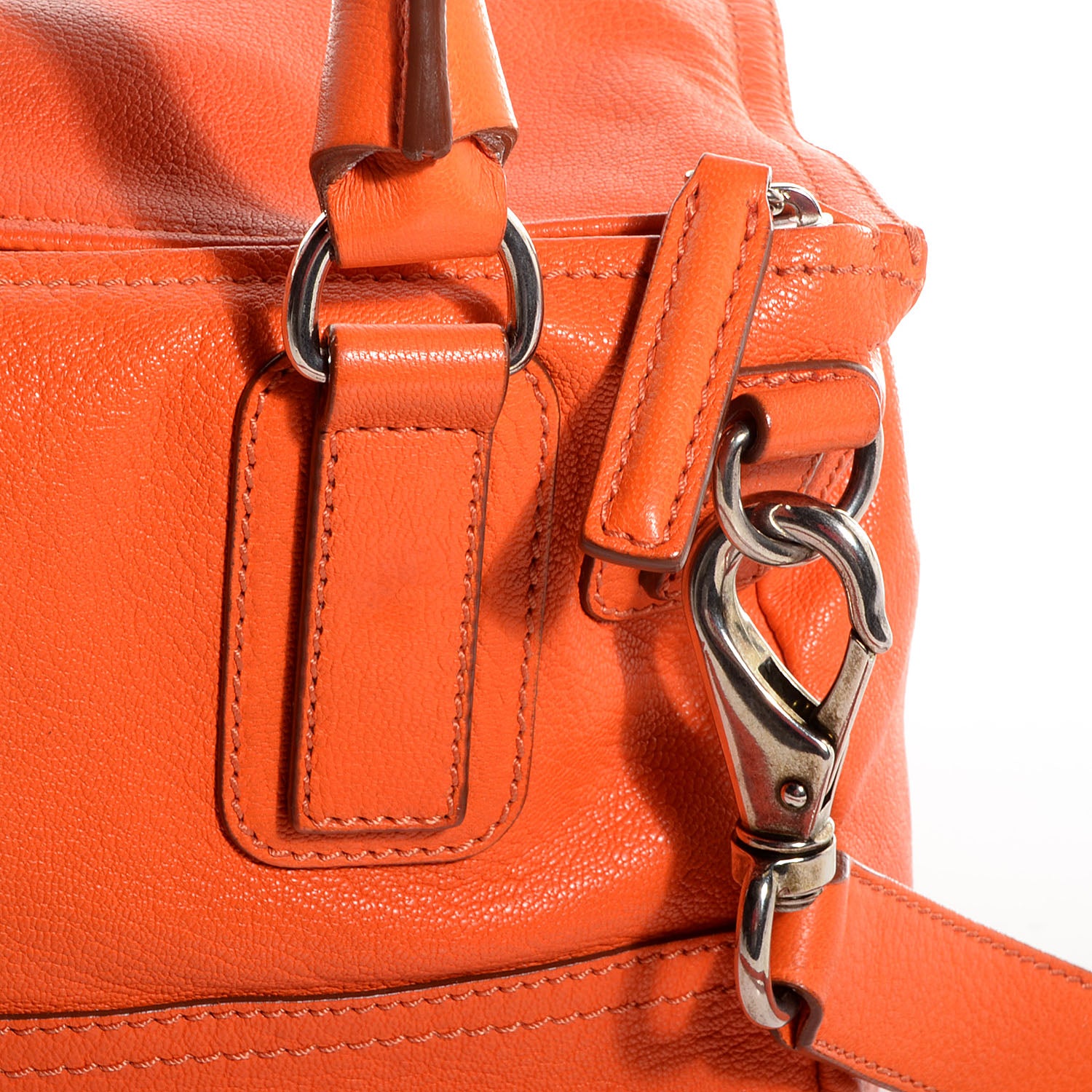 Givenchy Sugar Goatskin Medium Pandora Orange 7 of 12