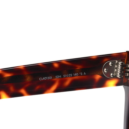 Celine Acetate Square Sunglasses CL401301 Tortoise 5 of 6