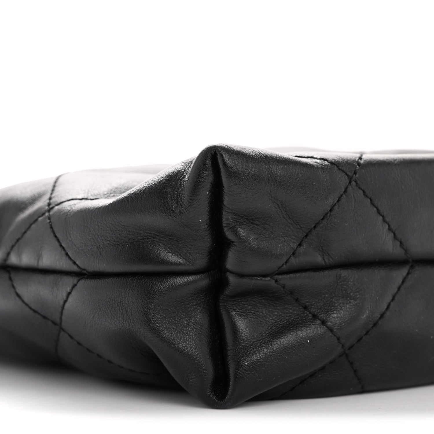 Chanel Shiny Calfskin Quilted Mini Chanel 22 Black 9 of 11