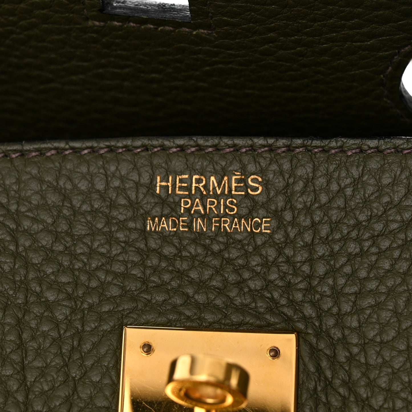 Togo Birkin 35 Vert Veronese