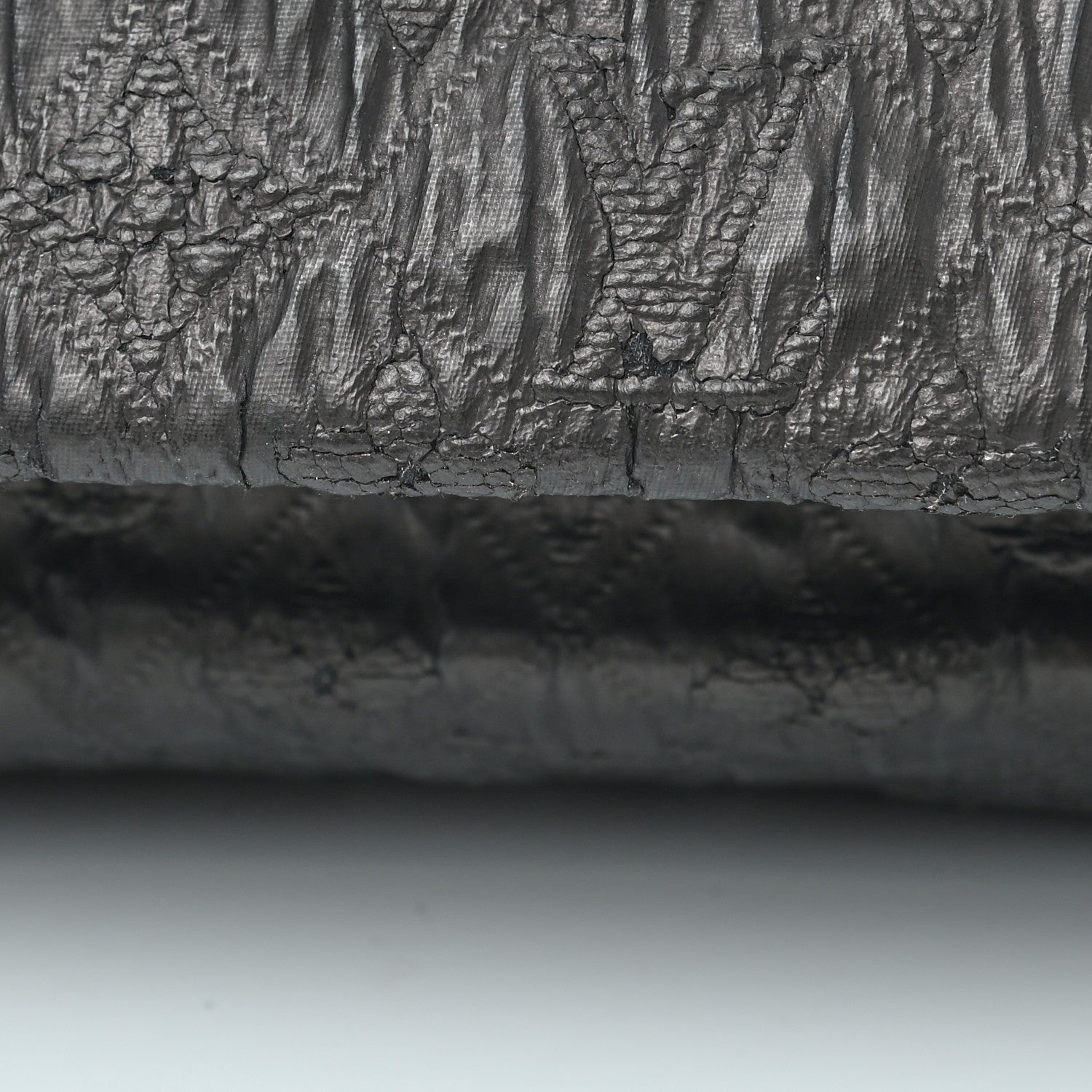Louis Vuitton Jacquard Quilted Monogram Limelight Clutch GM Black 10 of 10