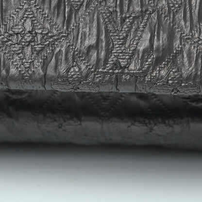 Louis Vuitton Jacquard Quilted Monogram Limelight Clutch GM Black 10 of 10