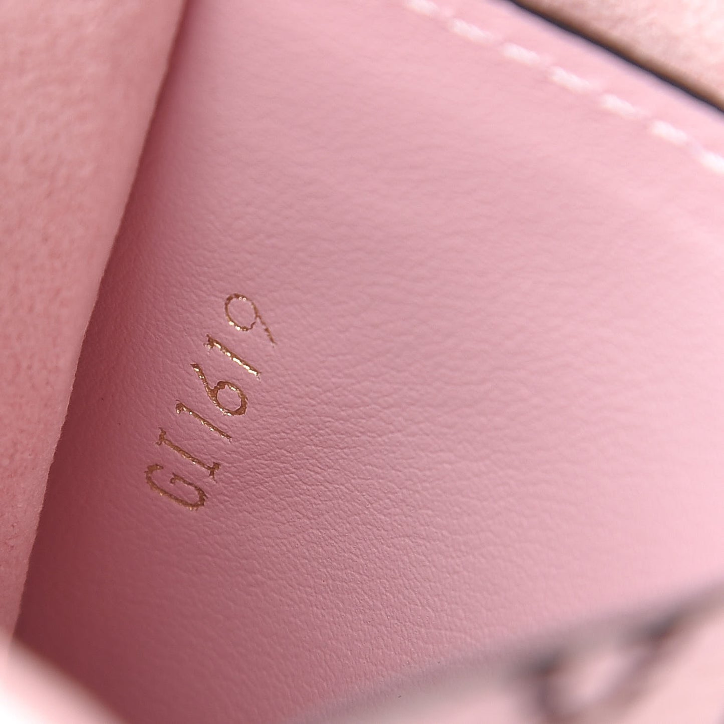 Monogram Giant Double Zip Pochette Rouge