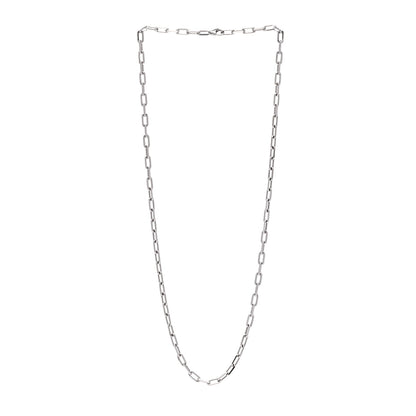 Cartier 18K White Gold Santos De Cartier Link Necklace 3 of 5