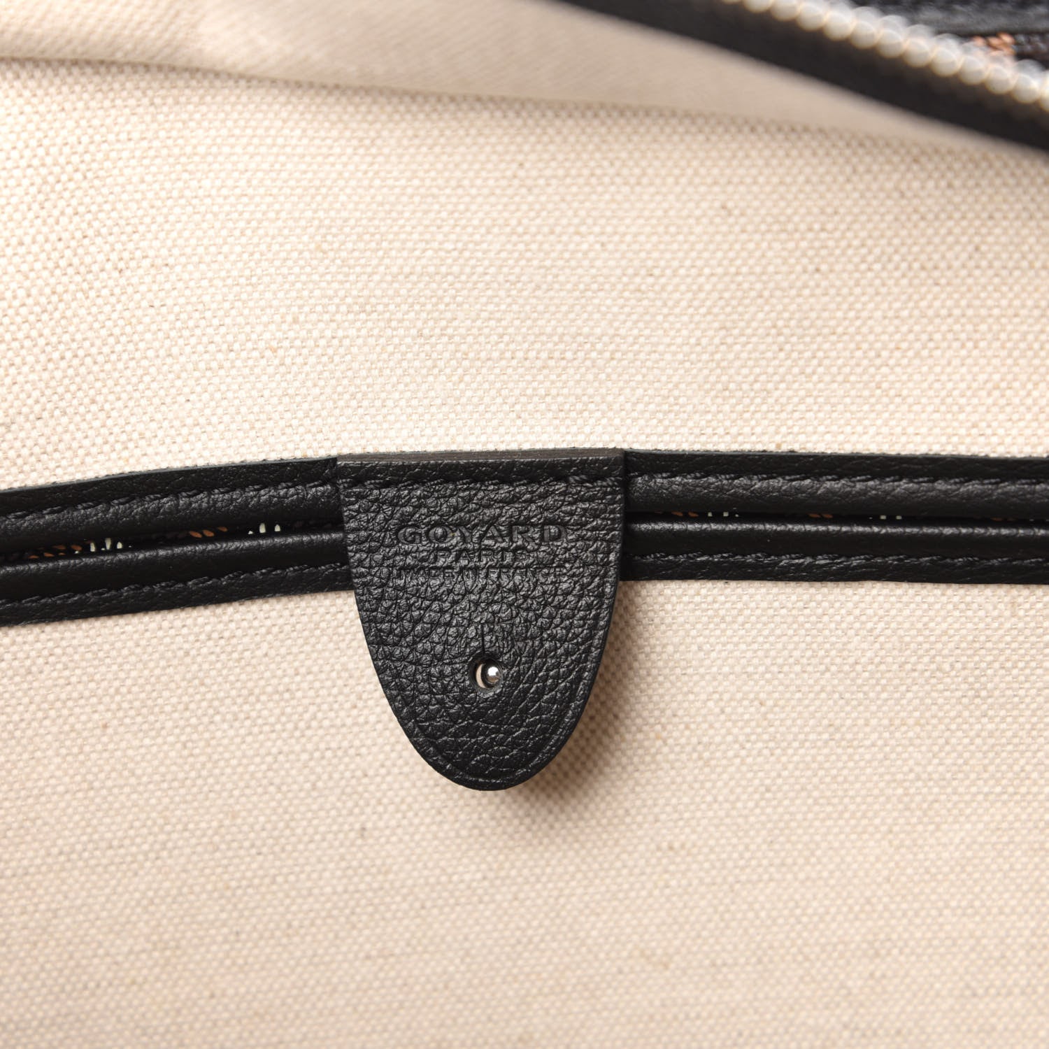 Goyard Goyardine Artois MM Black 8 of 9