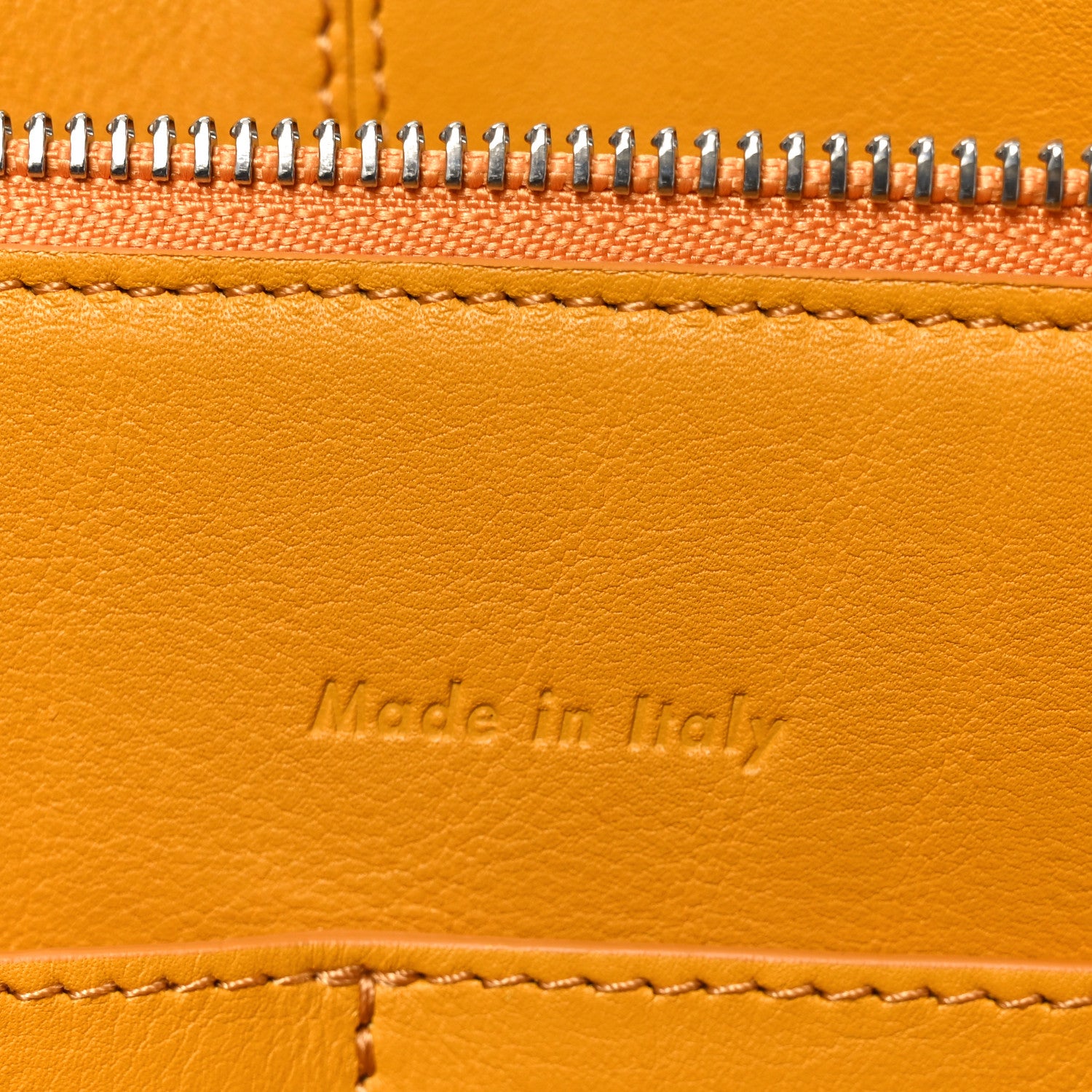 Celine Calfskin Medium Tri-Fold Bag Honey 6 of 9