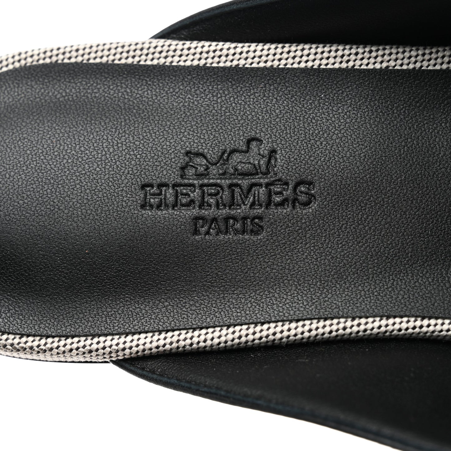 Canvas Calfskin Womens Groupie Mules 40 Prunoir Black