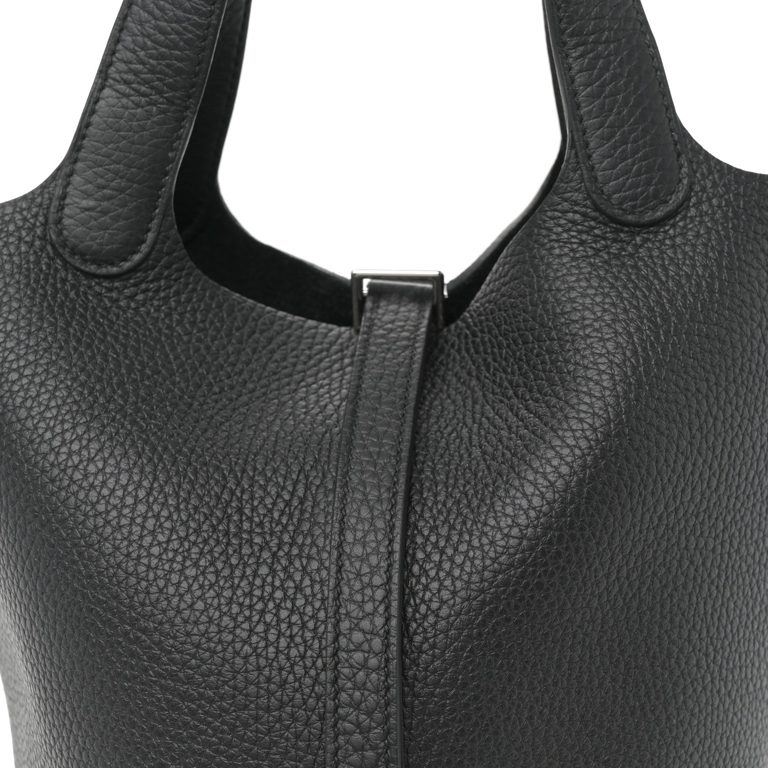 Hermes Taurillon Clemence Picotin Lock 18 PM Black 8 of 12