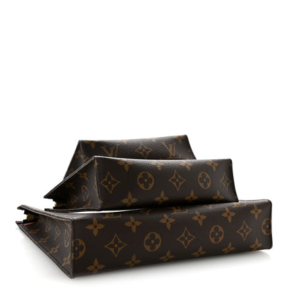 Louis Vuitton Monogram Trio Toilet Pouch Set 5 of 10