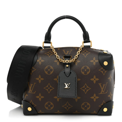 Louis Vuitton Monogram Petite Malle Souple Black 1 of 7