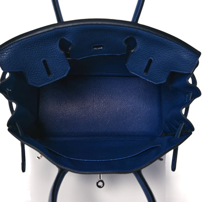 Hermes Togo Birkin 30 Bleu Saphir 5 of 11