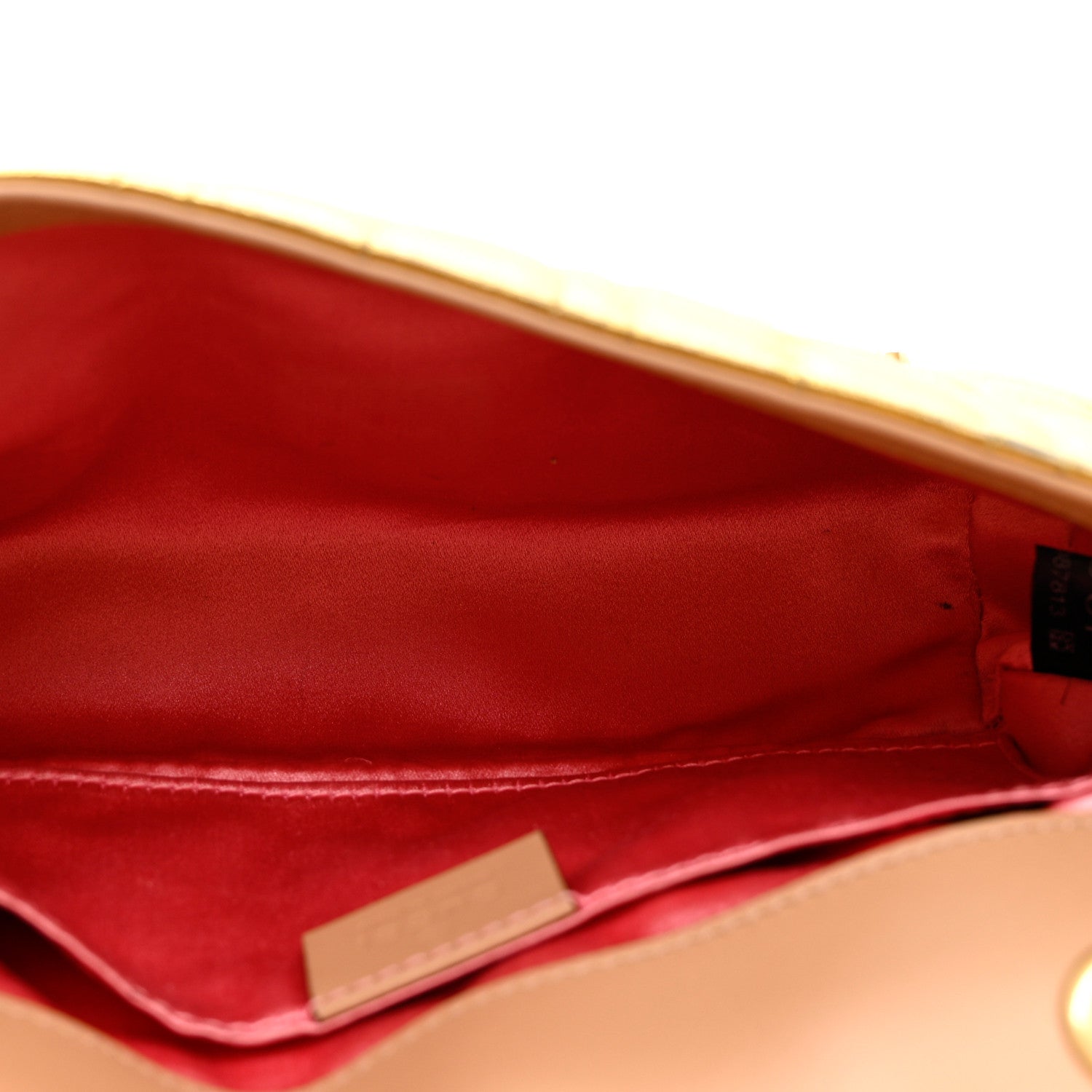 Gucci Metallic Calfskin Matelasse Studded Mini Pearly GG Marmont Shoulder Bag Gold 5 of 12