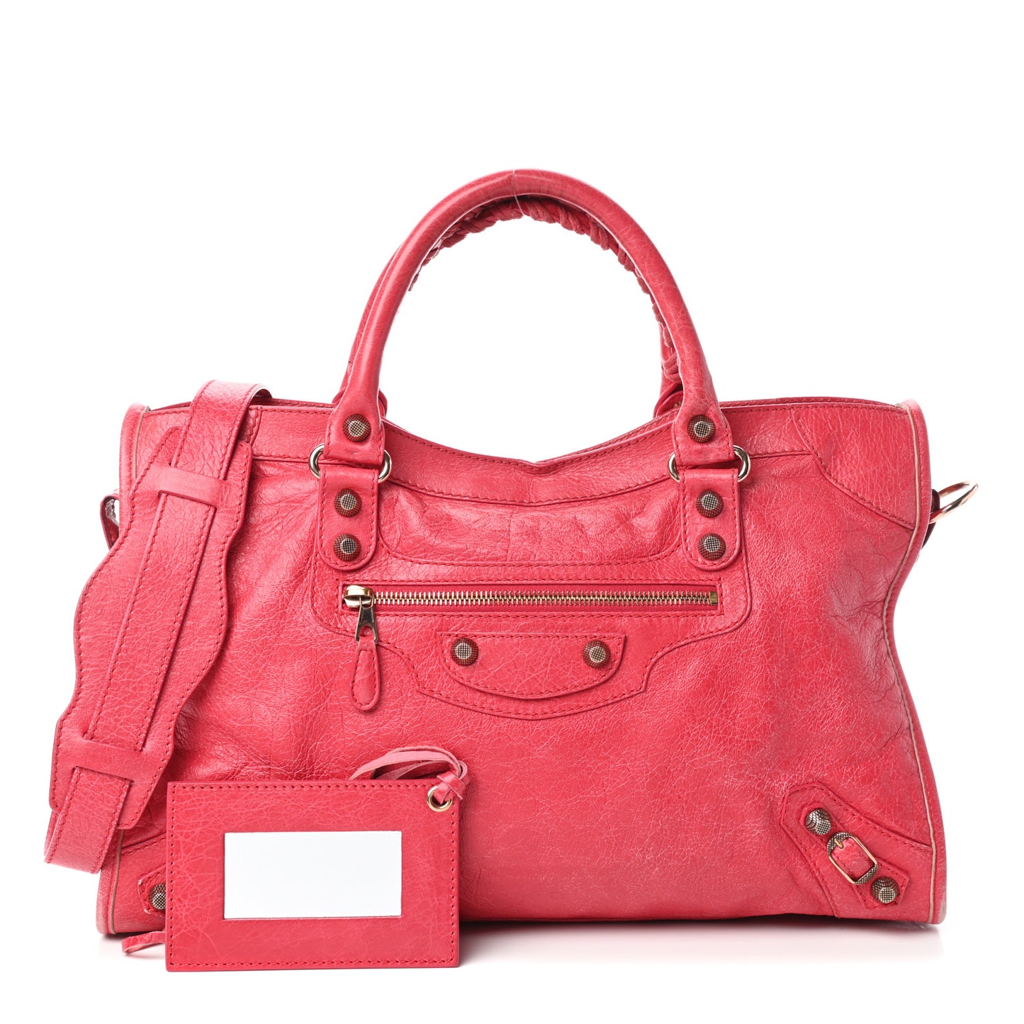 Agneau Giant 12 Gold Hardware City Rose Thulian