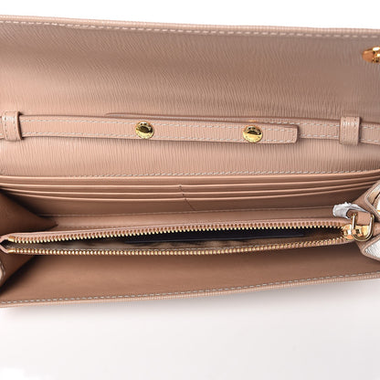 Prada Vitello Move Oro Chain Wallet Cammeo 5 of 7