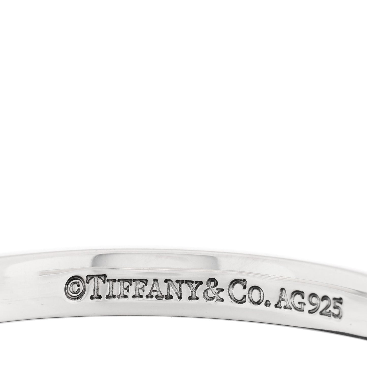 Sterling Silver Narrow 1837 Cuff Bracelet