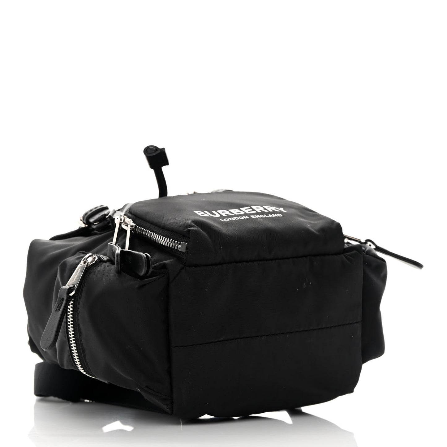 Nylon Logo Print Small Rucksack Backpack