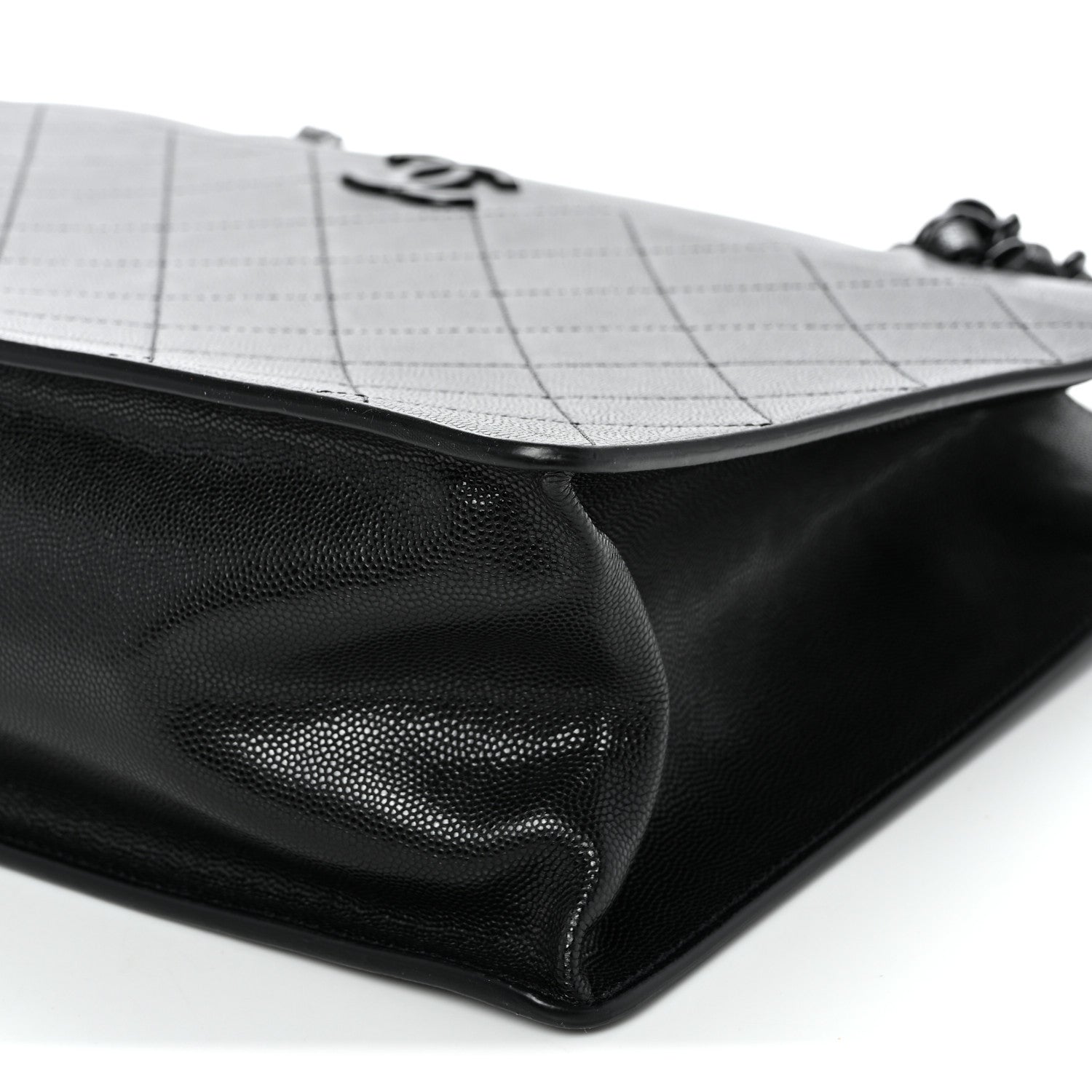 Chanel Caviar Quilted My Everything Large Shopping Tote Black 10 of 10