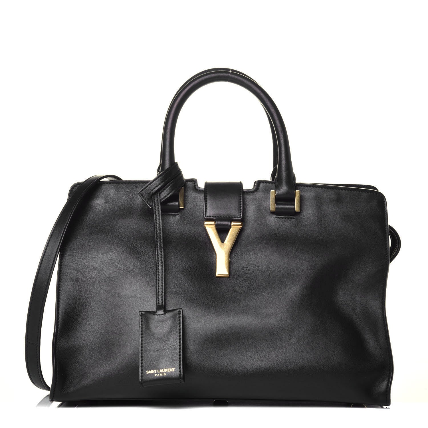 Saint Laurent Calfskin Small Classic Y Cabas Black 1 of 9