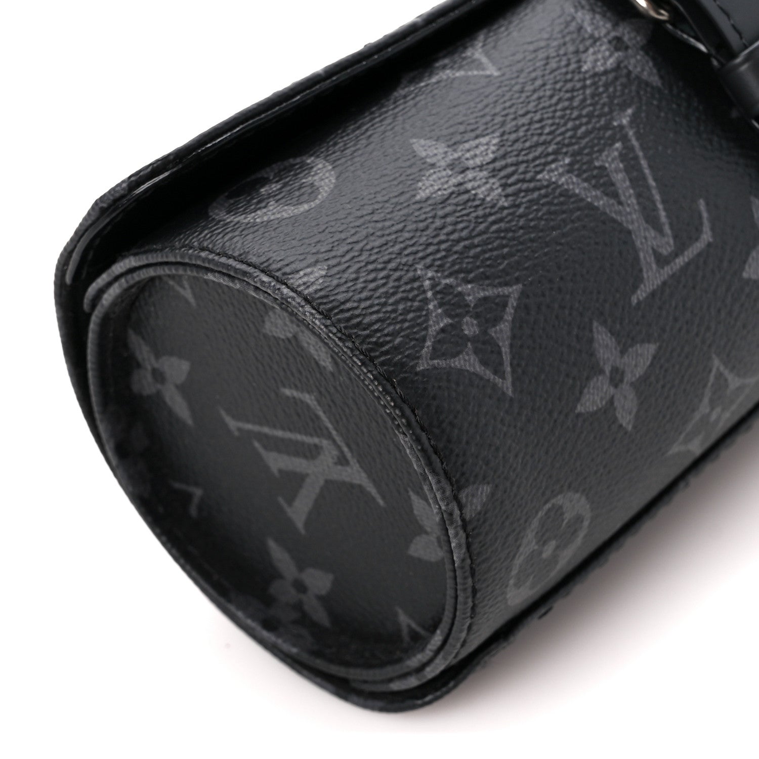 Louis Vuitton Monogram Eclipse 3 Watch Travel Case 9 of 10