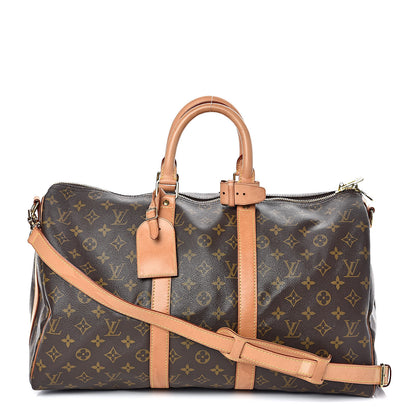 Louis Vuitton Monogram Keepall Bandouliere 45 1 of 10