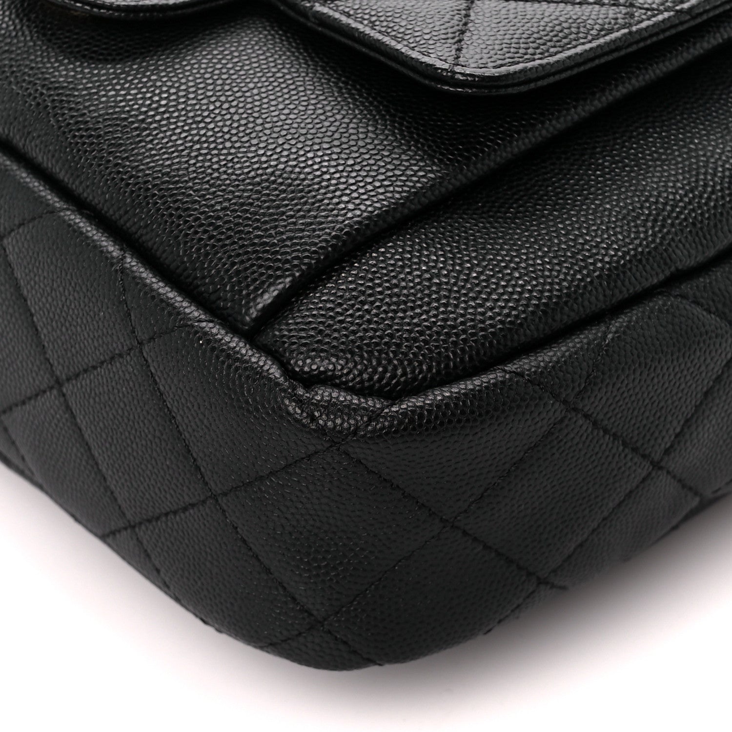 Chanel Caviar Quilted CC Day Camera Case Black 13 of 13