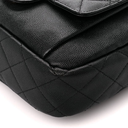 Chanel Caviar Quilted CC Day Camera Case Black 13 of 13