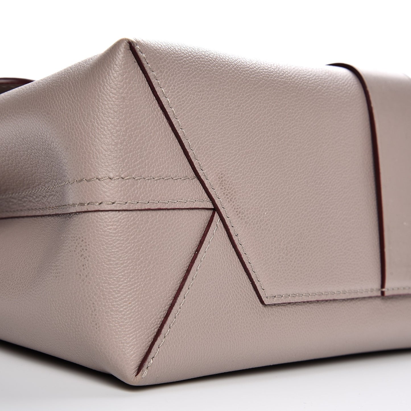 Calfskin Monogram Very One Handle Mastic Raisin