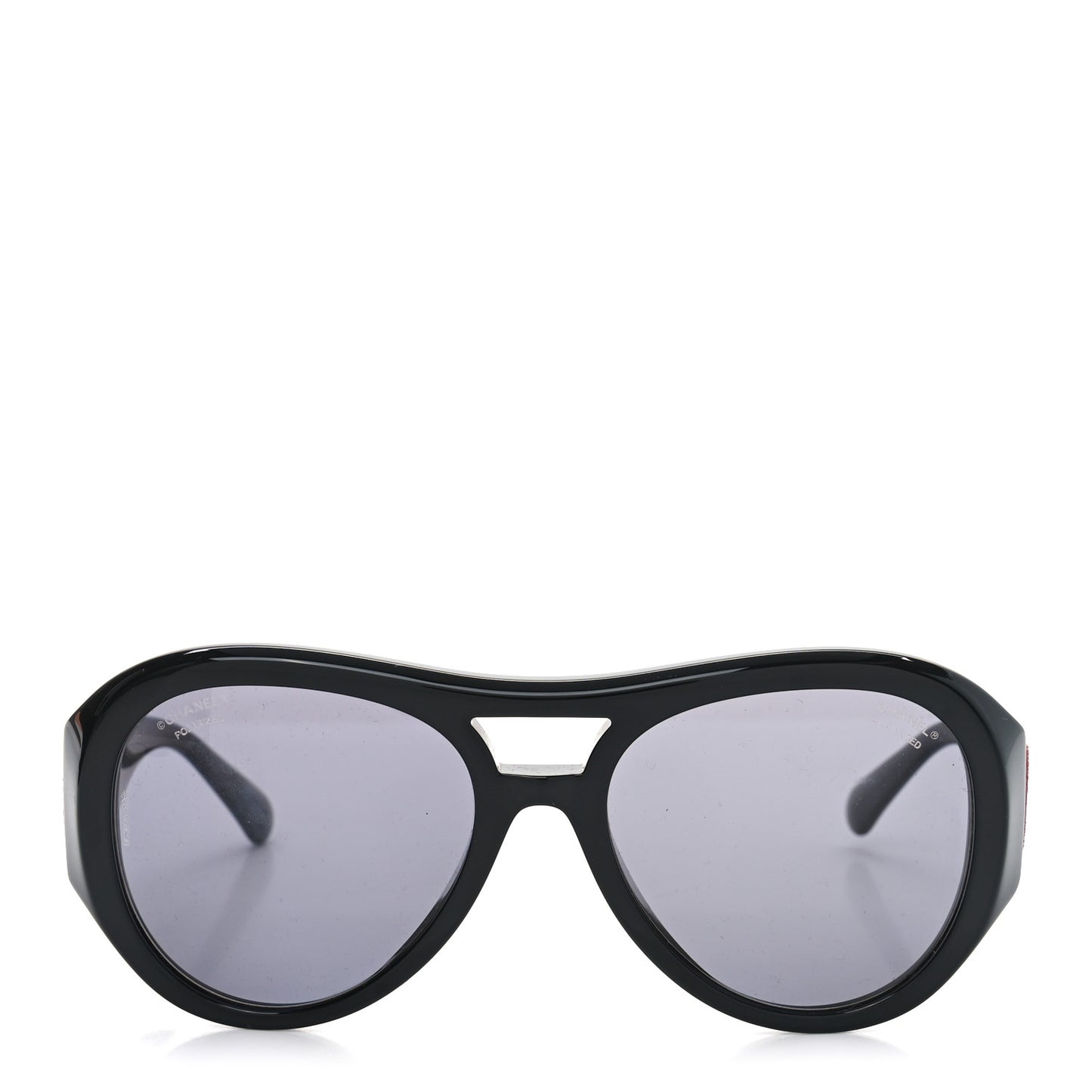 Acetate CC Pilot Sunglasses 5508 Black